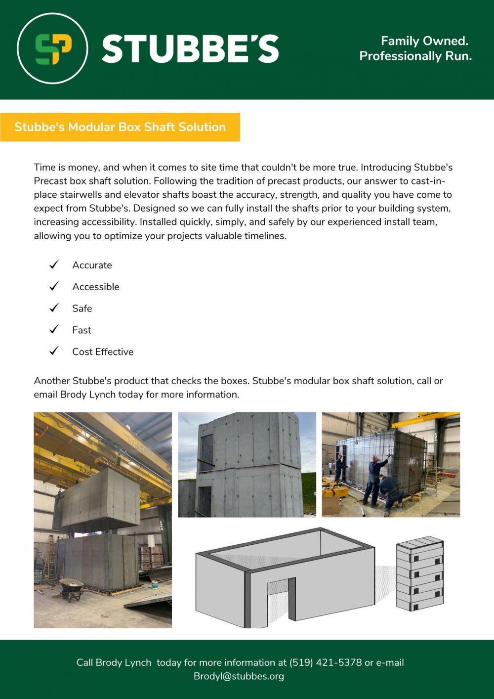 Modular Box Shaft 